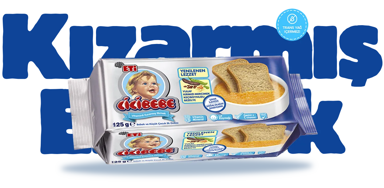 Eti Cicibebe Vitaminli Kızarmış Ekmek